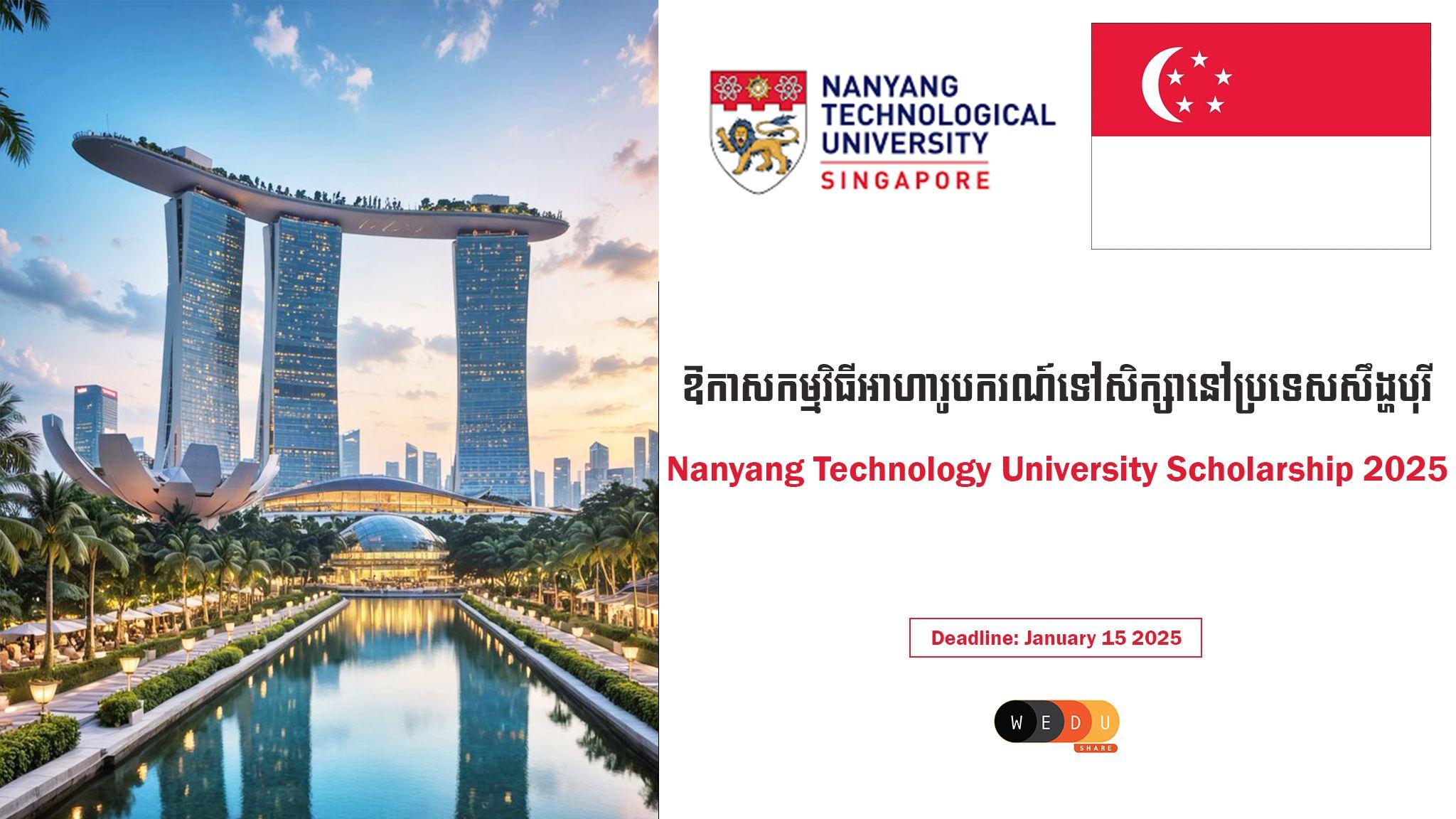 Nanyang Technology University Scholarship 2025