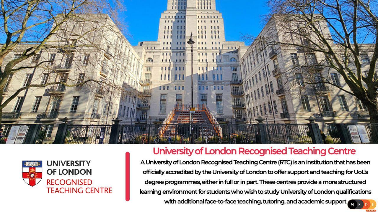 University of London Recognised Teaching Centre