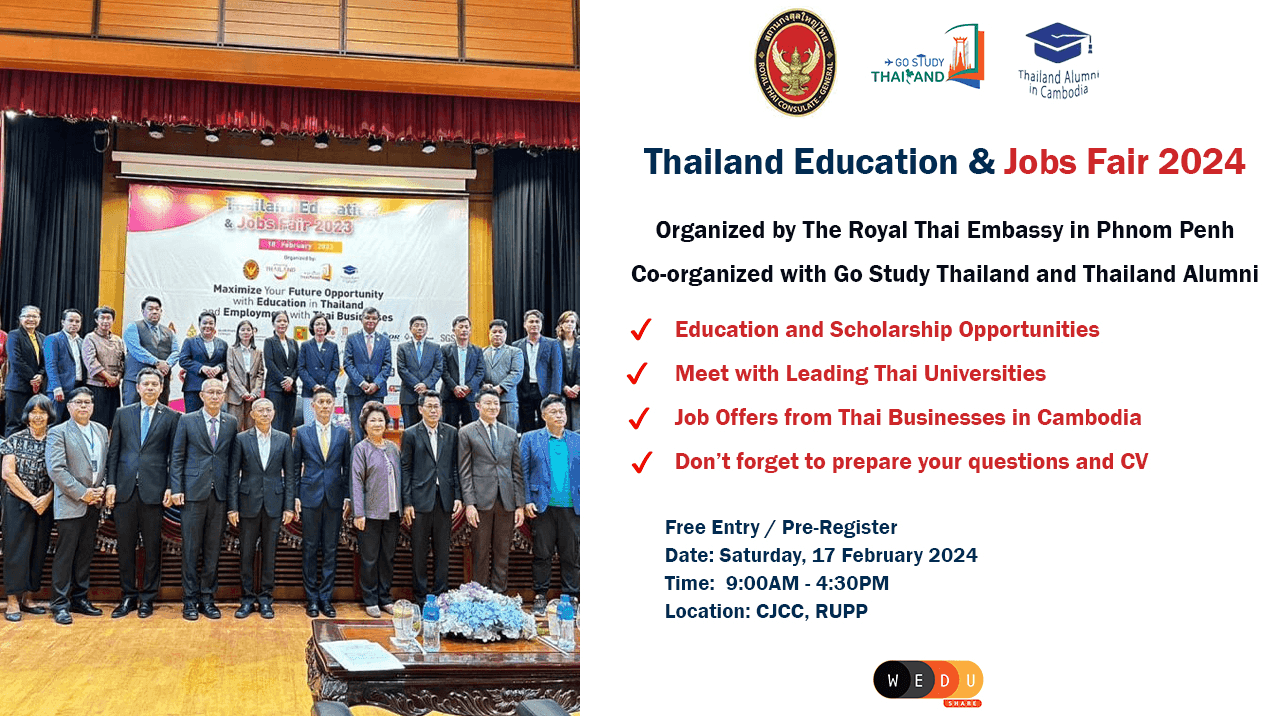 Thailand Education and Jobs Fair 2024