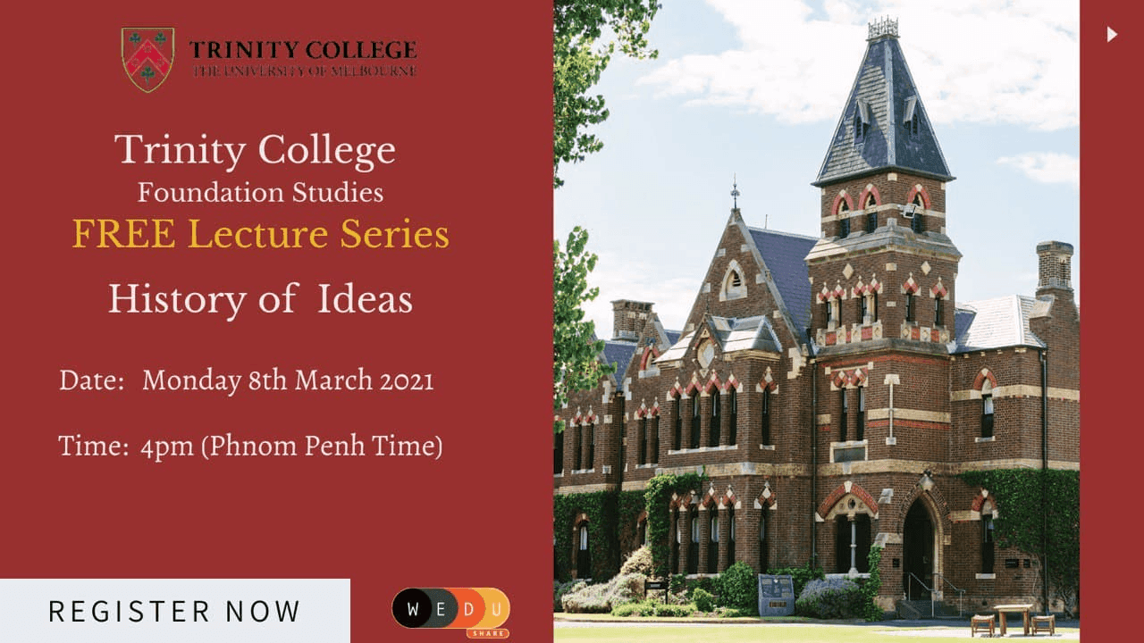 Trinity College Foundation Studies FREE Lecture Series