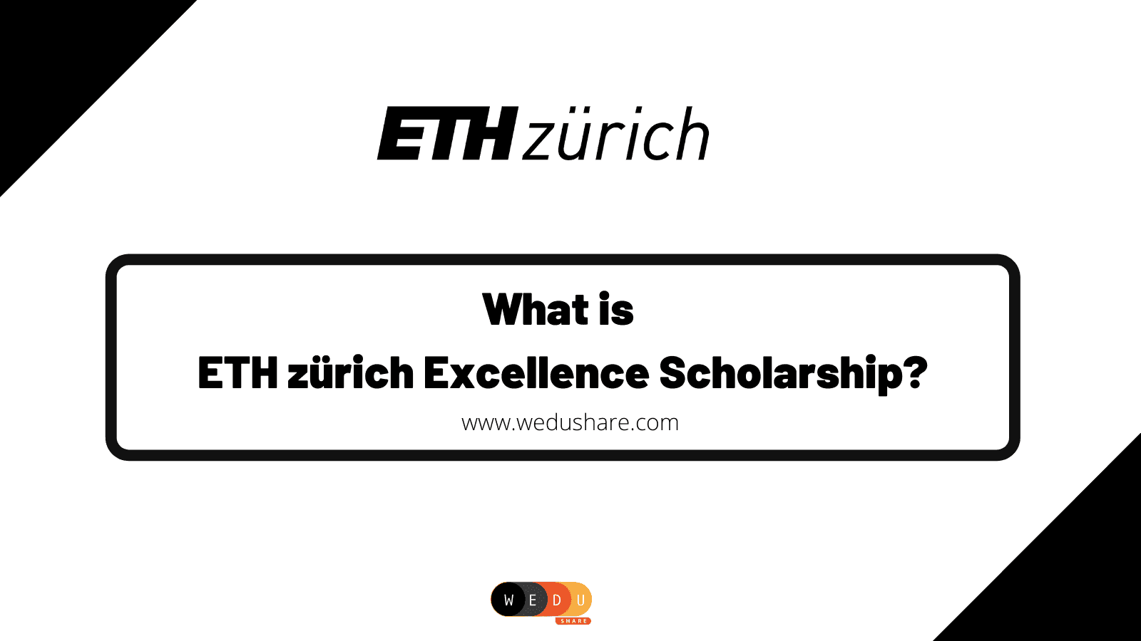 What is  ETH Zurich Excellence Scholarship?